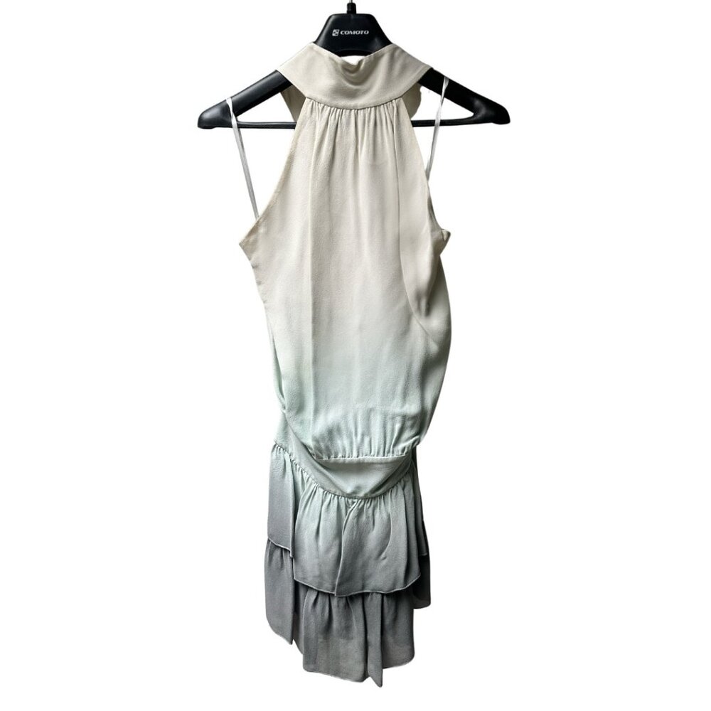 Women's Dress, Silk Halter Dress, Bebe Size S